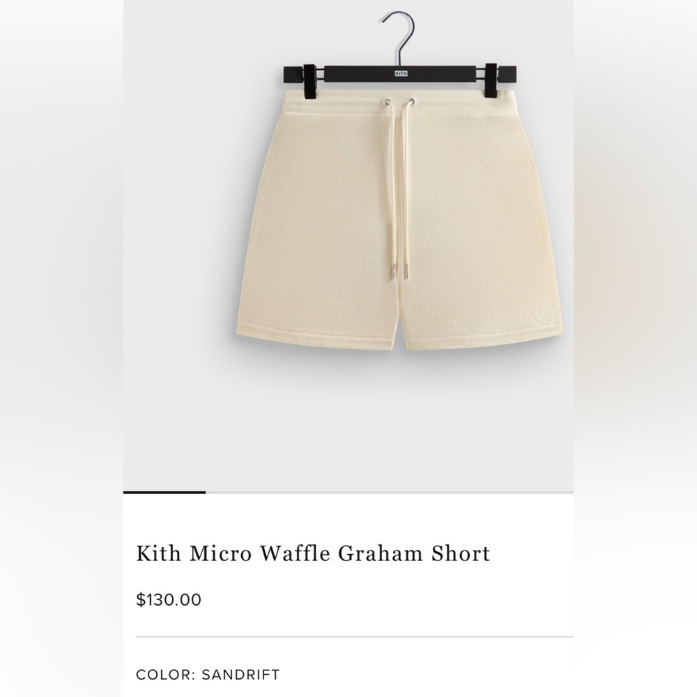 Kith Sandrift Micro Waffle Graham Shorts